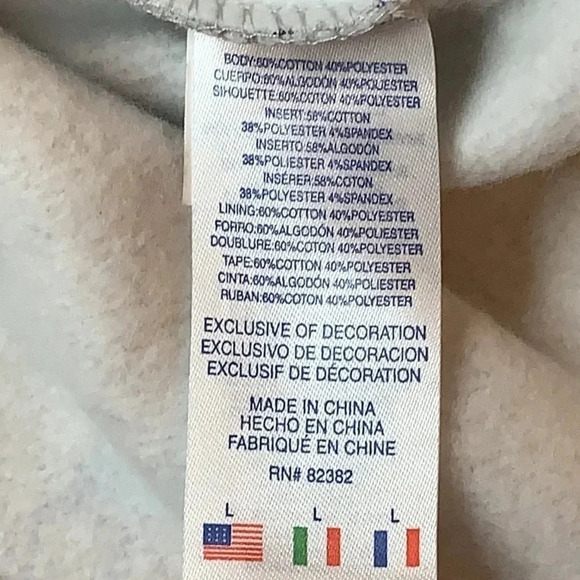 Champion Logo Hoodie Size Large Grey New - Picture 9 of 10